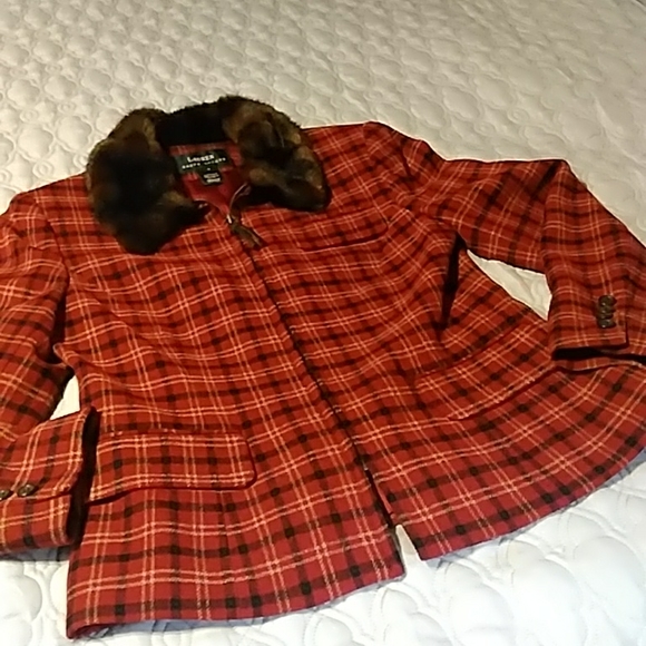 Ralph Lauren Jackets & Coats Vintage Lauren Ralph Lauren Wool Plaid